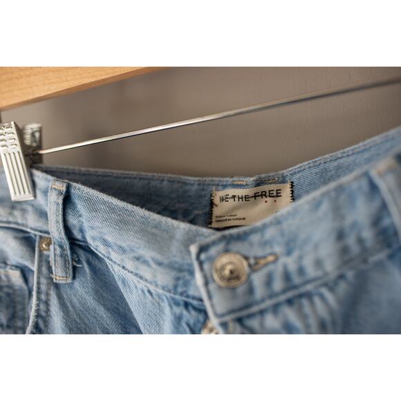 Free People CRVY Pacifica Wide-Leg Jeans 31 - Picture 3 of 4